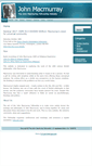 Mobile Screenshot of johnmacmurray.org